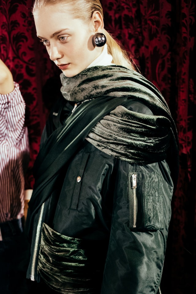 Undercover AW15, Dazed backstage, Womenswear, Paris 12