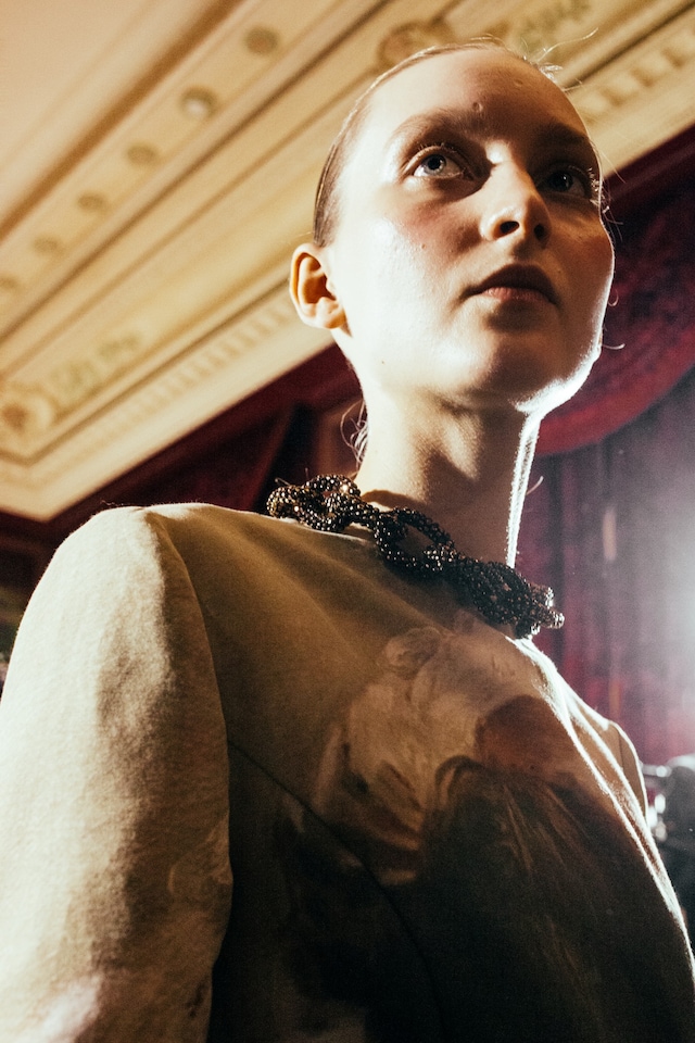 Undercover AW15, Dazed backstage, Womenswear, Paris 21