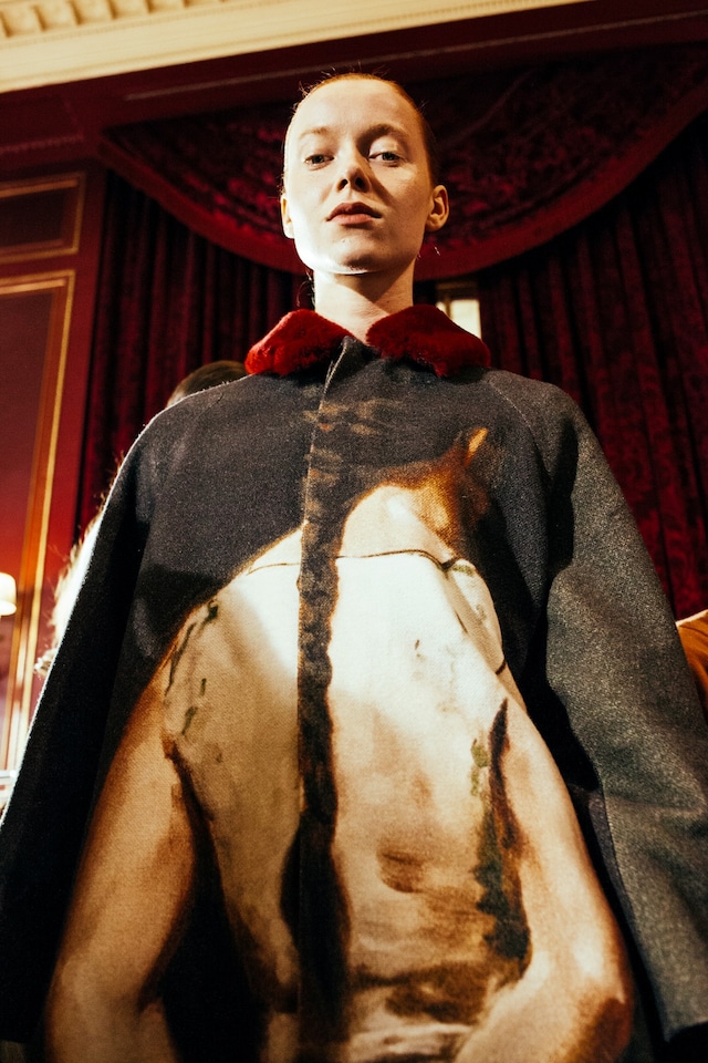 Undercover AW15, Dazed backstage, Womenswear, Paris 15