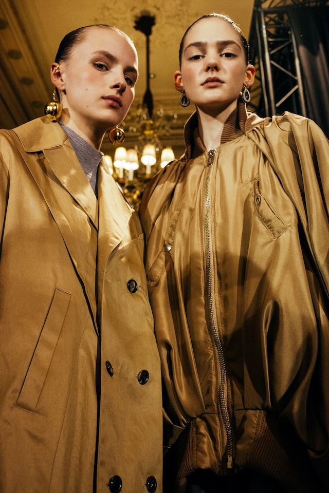 Undercover AW15, Dazed backstage, Womenswear, Paris 7