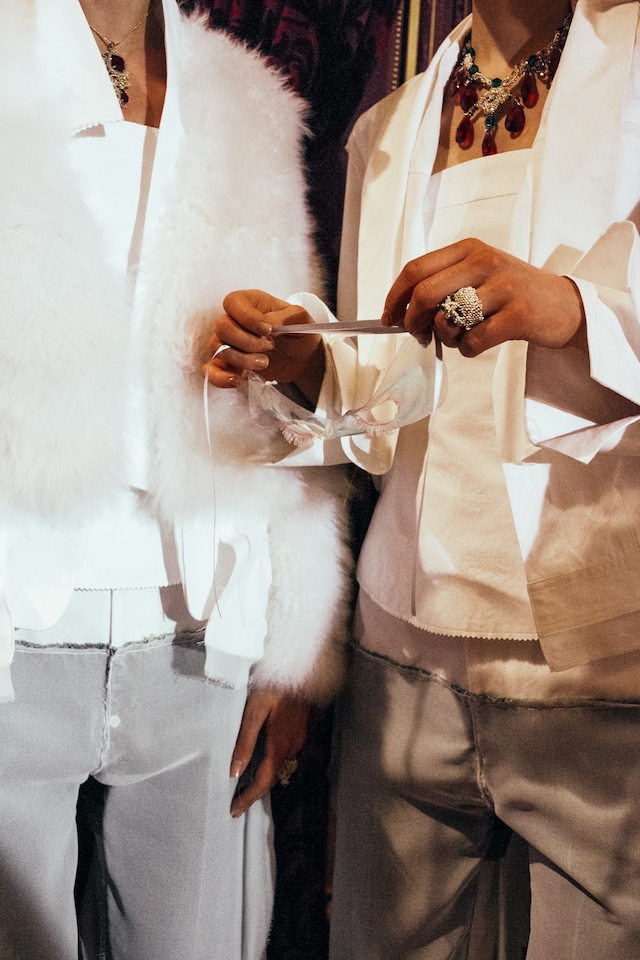 Undercover AW15, Dazed backstage, Womenswear, Paris 25