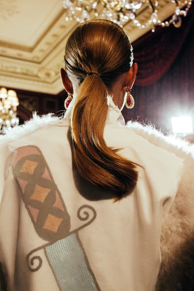 Undercover AW15, Dazed backstage, Womenswear, Paris 28