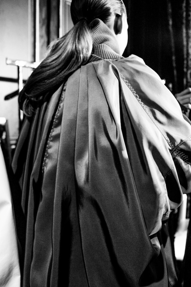 Undercover AW15, Dazed backstage, Womenswear, Paris 33