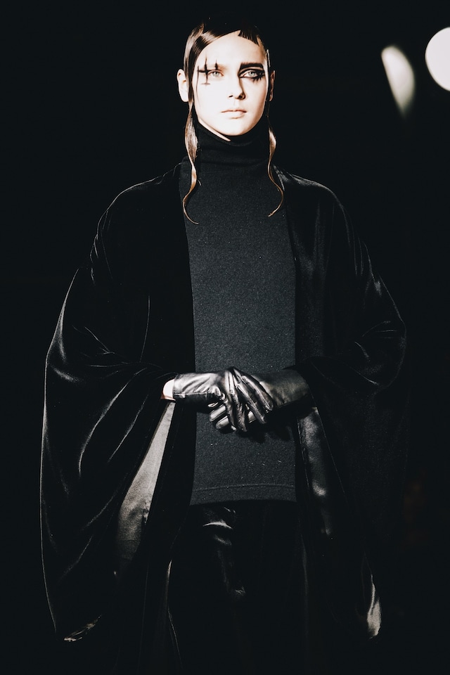 Yohji Yamamoto AW15, Dazed runway, Womenswear, Paris 10