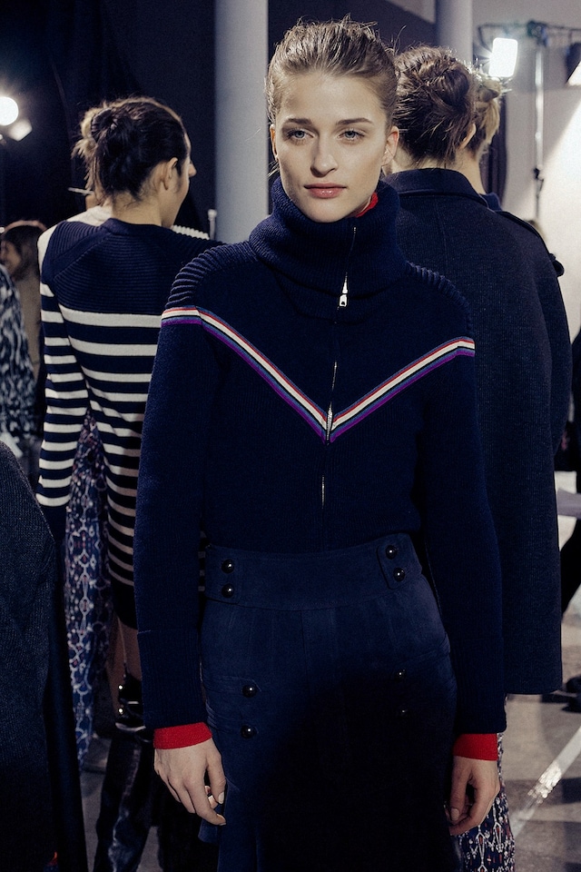 Isabel Marant AW15, Dazed backstage, Womenswear, Paris 7