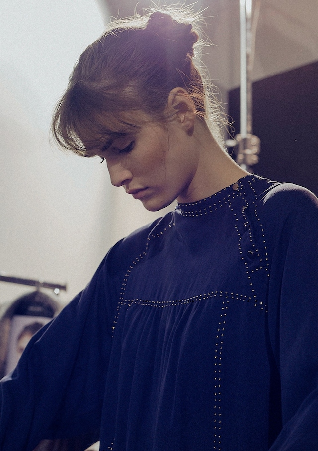 Isabel Marant AW15, Dazed backstage, Womenswear, Paris 15