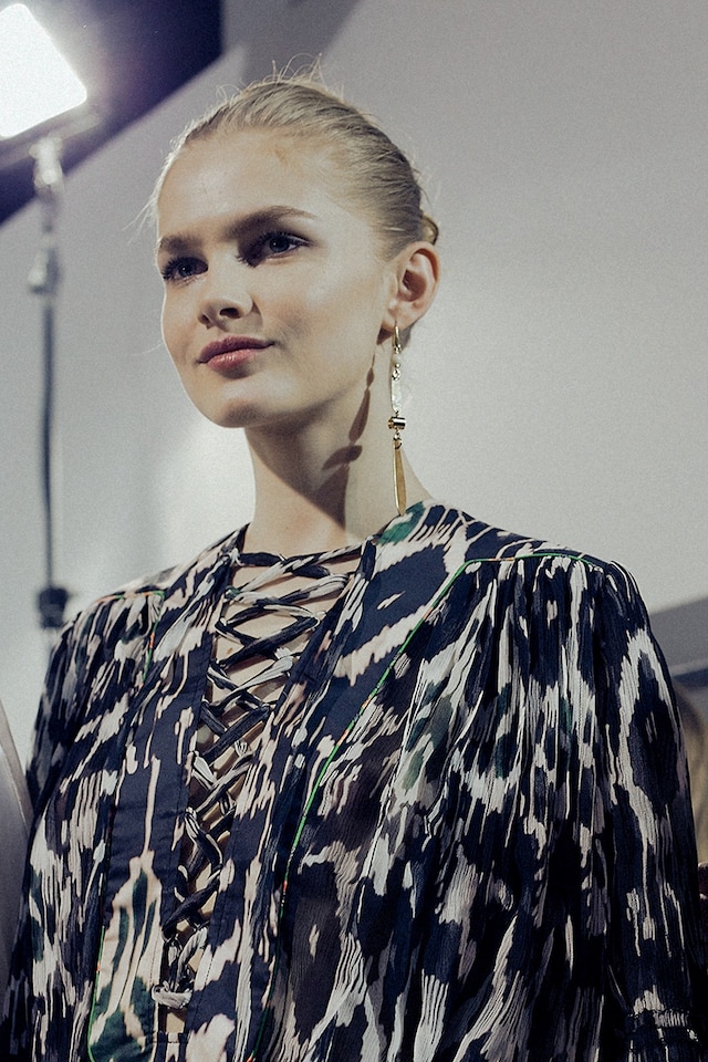 Isabel Marant AW15, Dazed backstage, Womenswear, Paris 8
