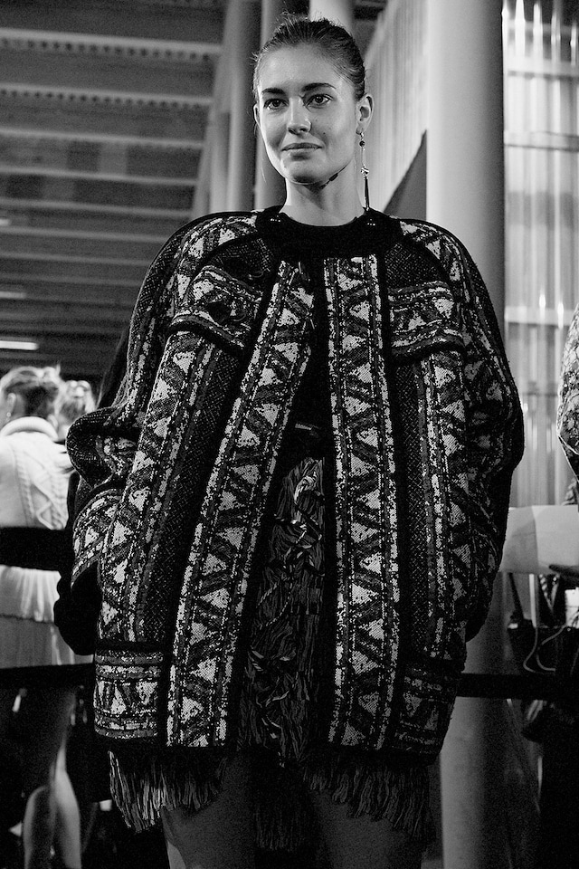 Isabel Marant AW15, Dazed backstage, Womenswear, Paris 20