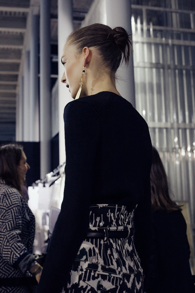 Isabel Marant AW15, Dazed backstage, Womenswear, Paris 25