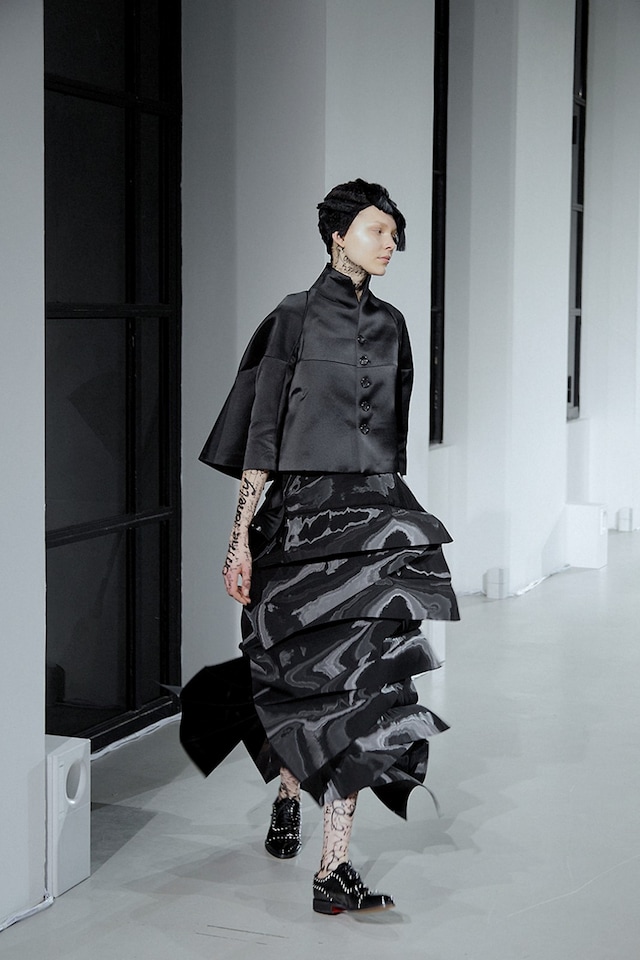 Junya Watanabe AW15, Dazed runway, Womenswear, Paris 12