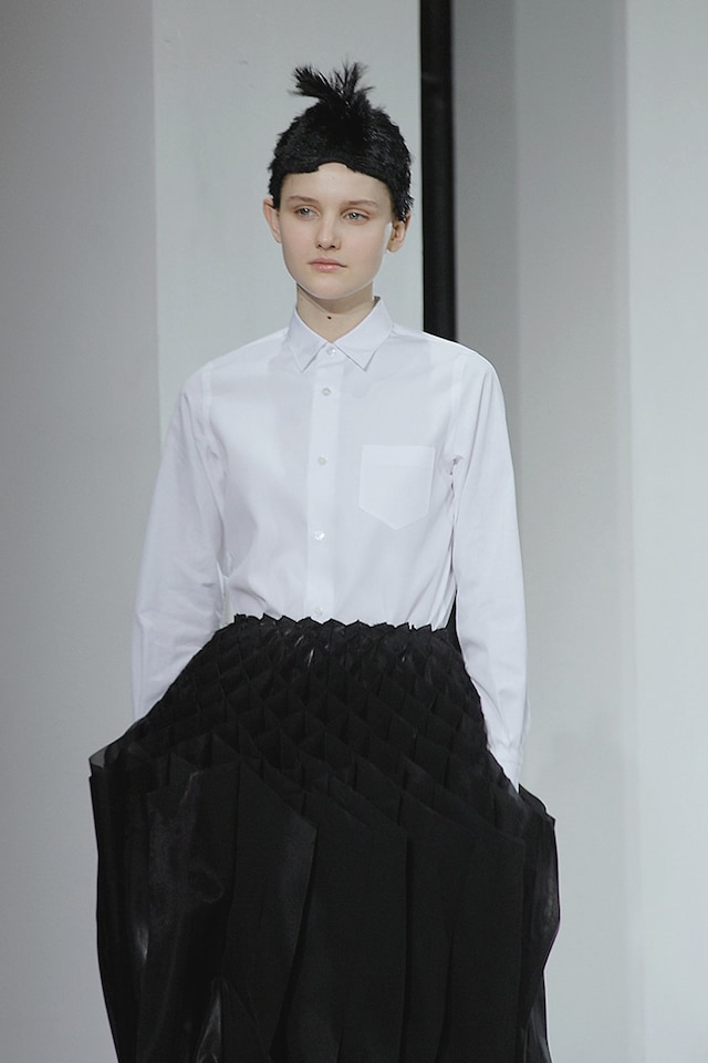 Junya Watanabe AW15, Dazed runway, Womenswear, Paris 10