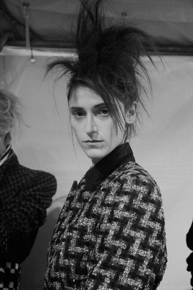 Haider Ackermann AW15, Dazed backstage, Womenswear, Paris 1