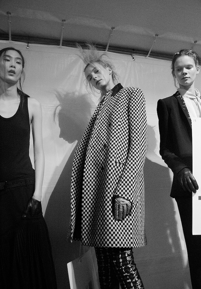 Haider Ackermann AW15, Dazed backstage, Womenswear, Paris 3