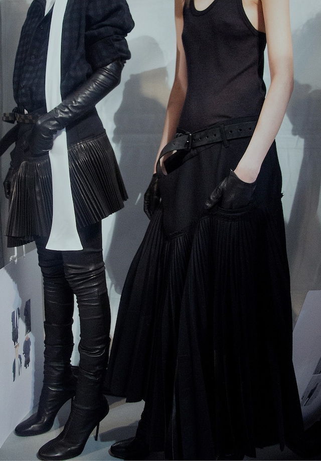 Haider Ackermann AW15, Dazed backstage, Womenswear, Paris 11