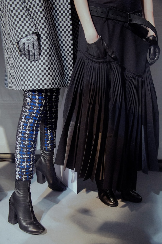 Haider Ackermann AW15, Dazed backstage, Womenswear, Paris 15