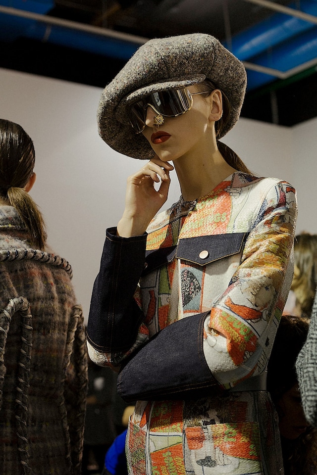 Acne Studios AW15, Womenswear, Dazed backstage, Paris 2