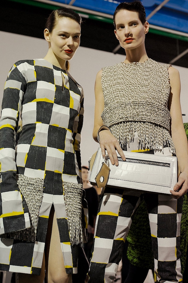 Acne Studios AW15, Womenswear, Dazed backstage, Paris 3