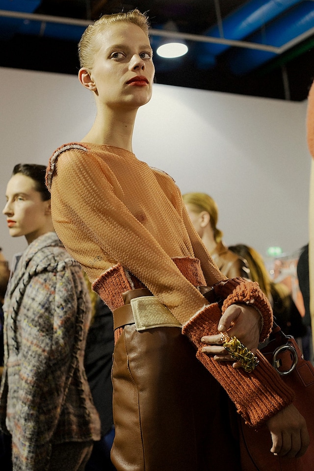 Acne Studios AW15, Womenswear, Dazed backstage, Paris 4