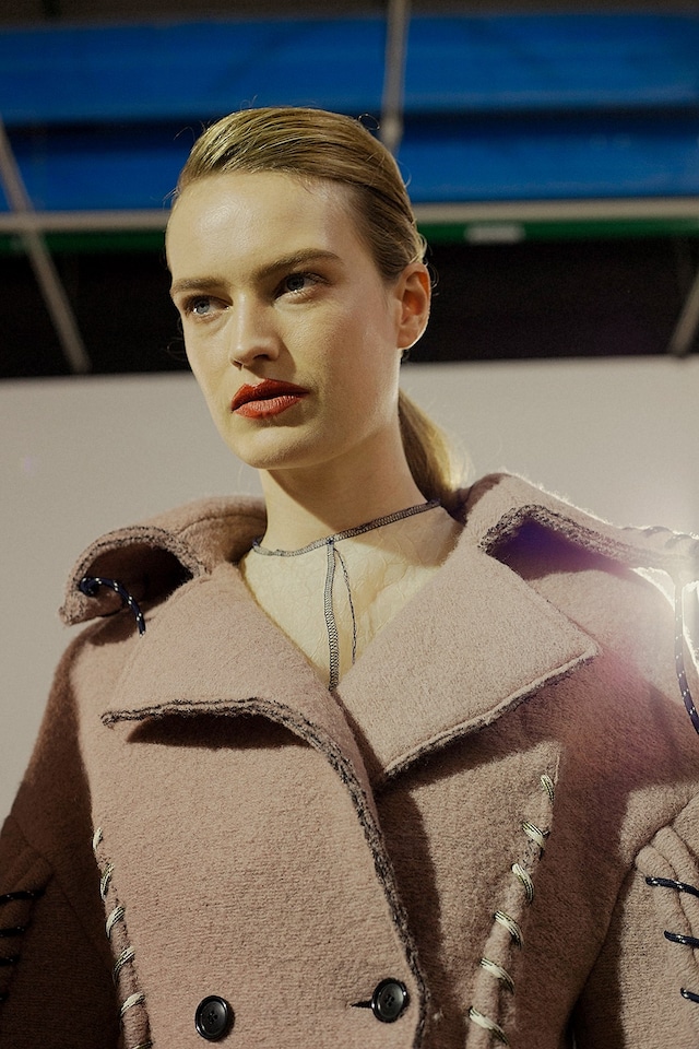 Acne Studios AW15, Womenswear, Dazed backstage, Paris 6