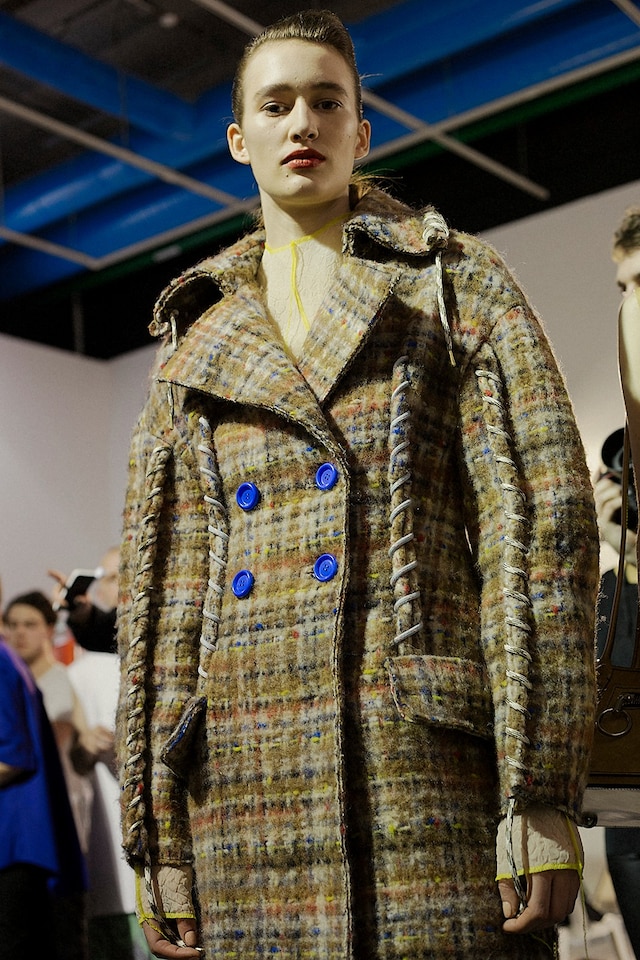 Acne Studios AW15, Womenswear, Dazed backstage, Paris 8