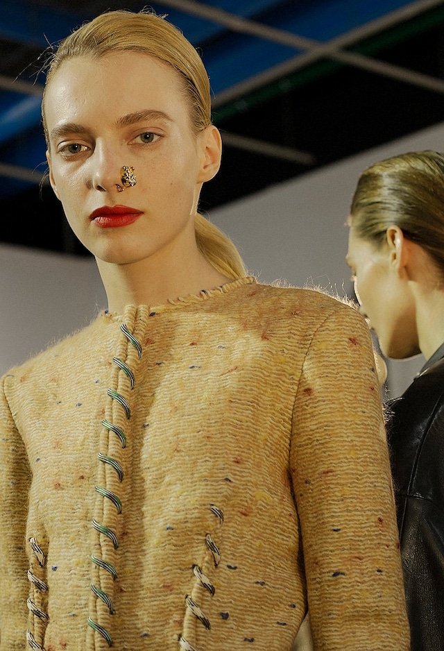 Acne Studios AW15, Womenswear, Dazed backstage, Paris 9