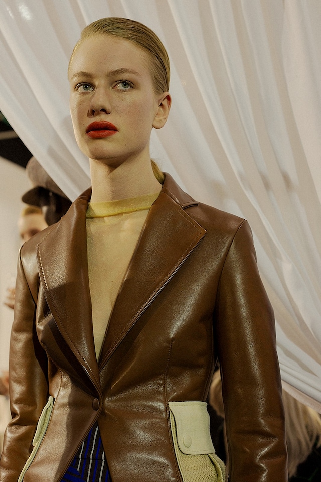 Acne Studios AW15, Womenswear, Dazed backstage, Paris 10