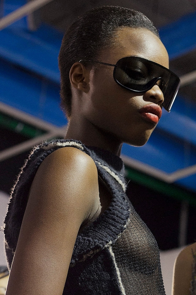 Acne Studios AW15, Womenswear, Dazed backstage, Paris 17