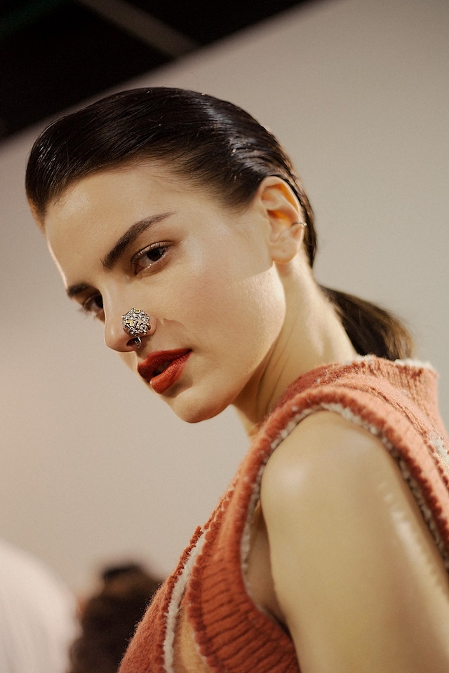 Acne Studios AW15, Womenswear, Dazed backstage, Paris 11