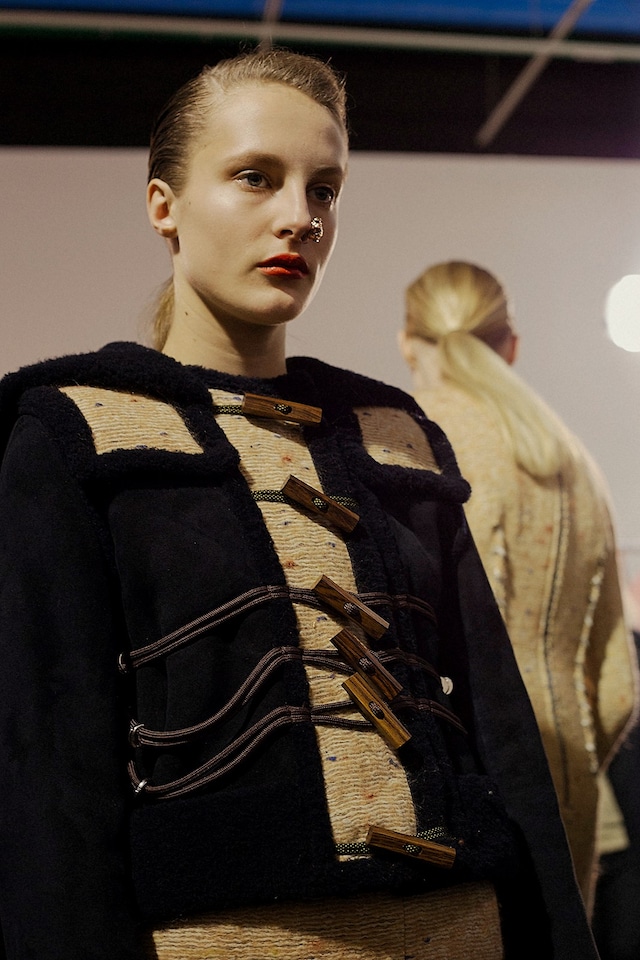 Acne Studios AW15, Womenswear, Dazed backstage, Paris 18