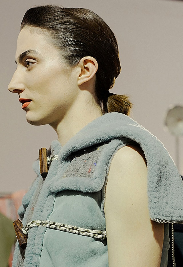 Acne Studios AW15, Womenswear, Dazed backstage, Paris 20