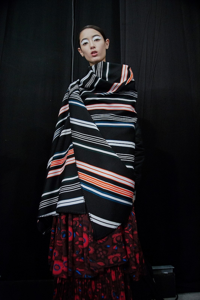 Kenzo AW15, Dazed backstage, Womenswear, Paris 4