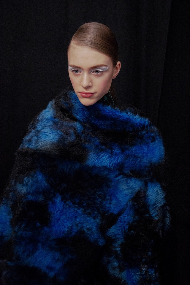 Kenzo AW15, Dazed backstage, Womenswear, Paris 3