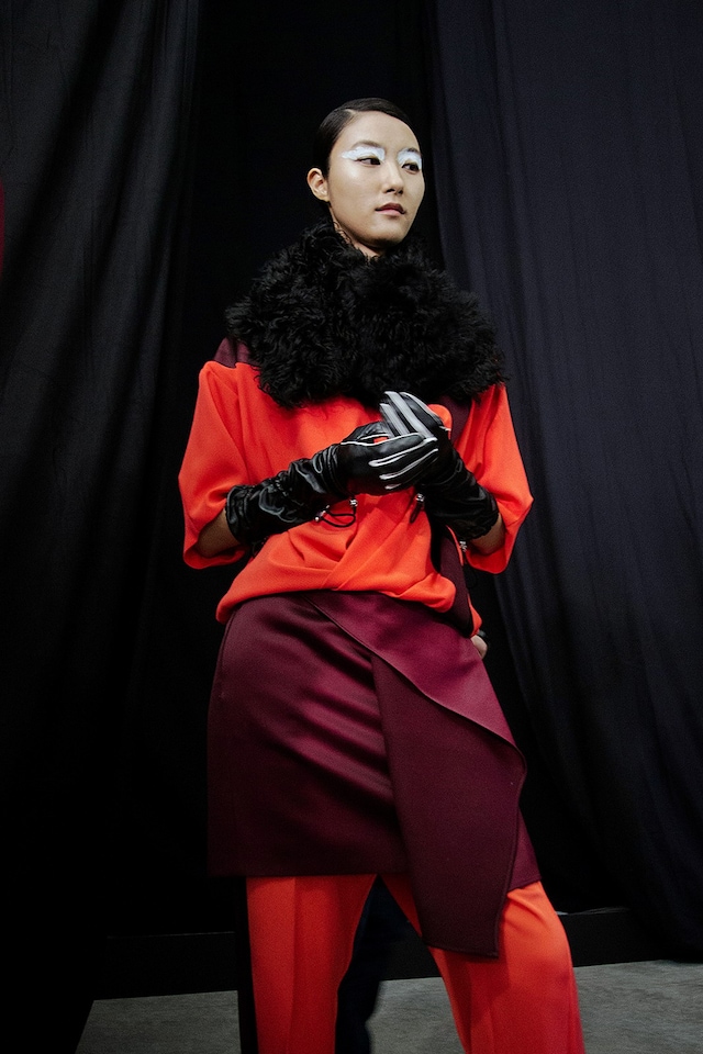 Kenzo AW15, Dazed backstage, Womenswear, Paris 9