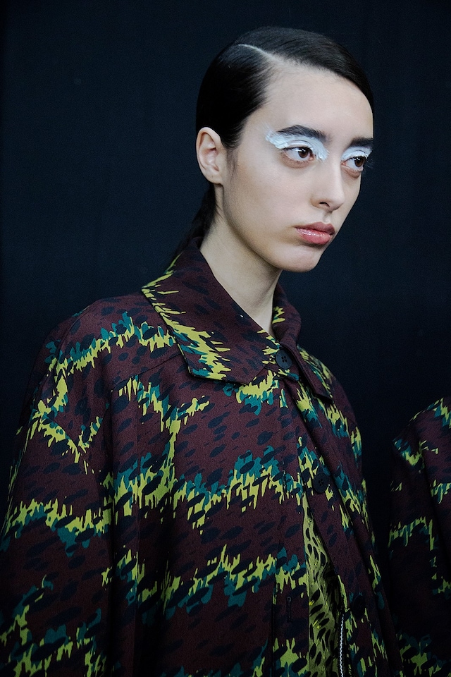 Kenzo AW15, Dazed backstage, Womenswear, Paris 7