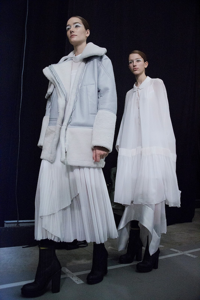 Kenzo AW15, Dazed backstage, Womenswear, Paris 8