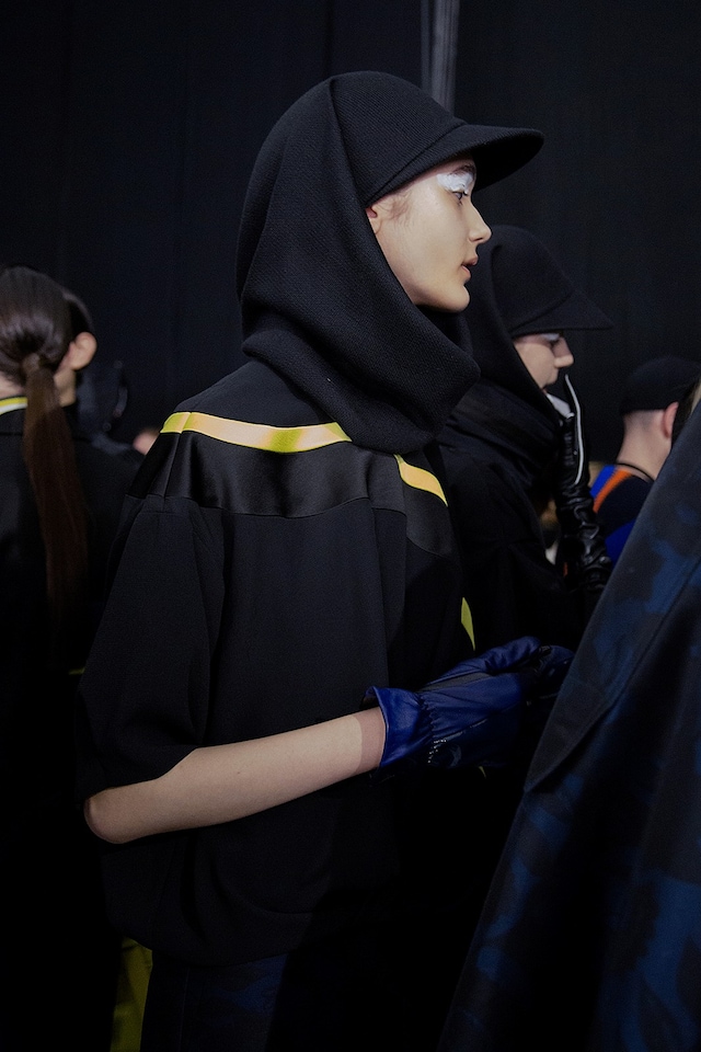 Kenzo AW15, Dazed backstage, Womenswear, Paris 19