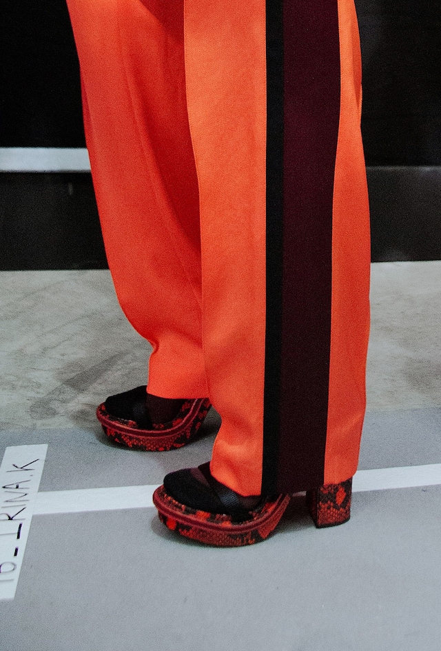 Kenzo AW15, Dazed backstage, Womenswear, Paris 22