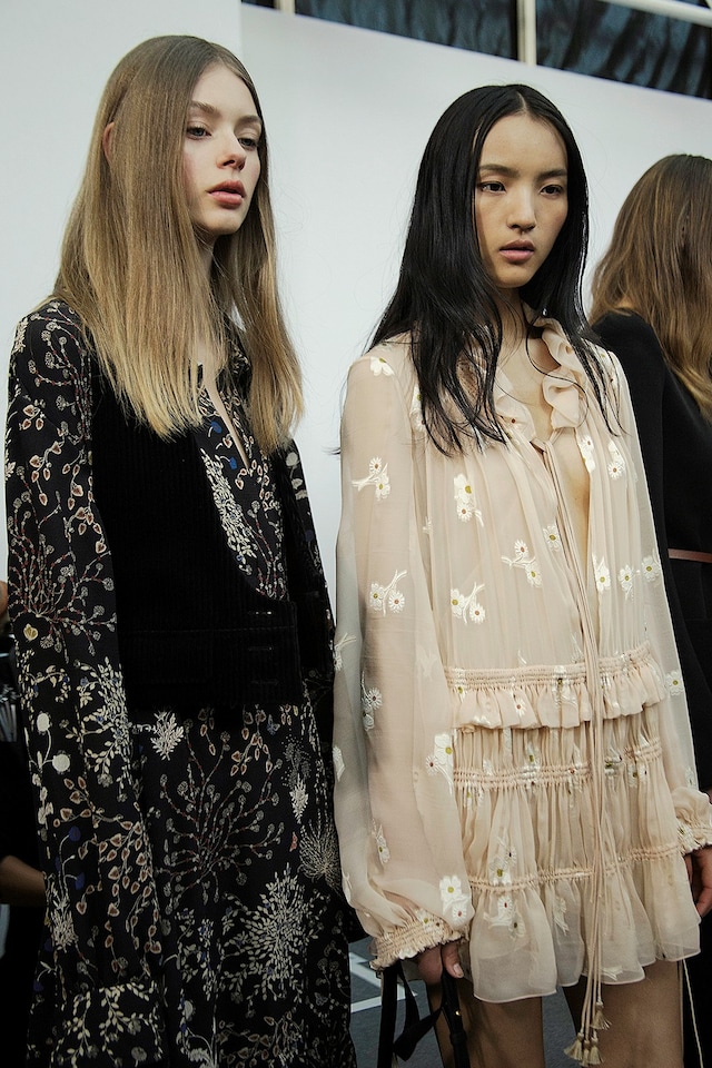 Chlo&#233; AW15, Dazed backstage, Womenswear, Paris 3