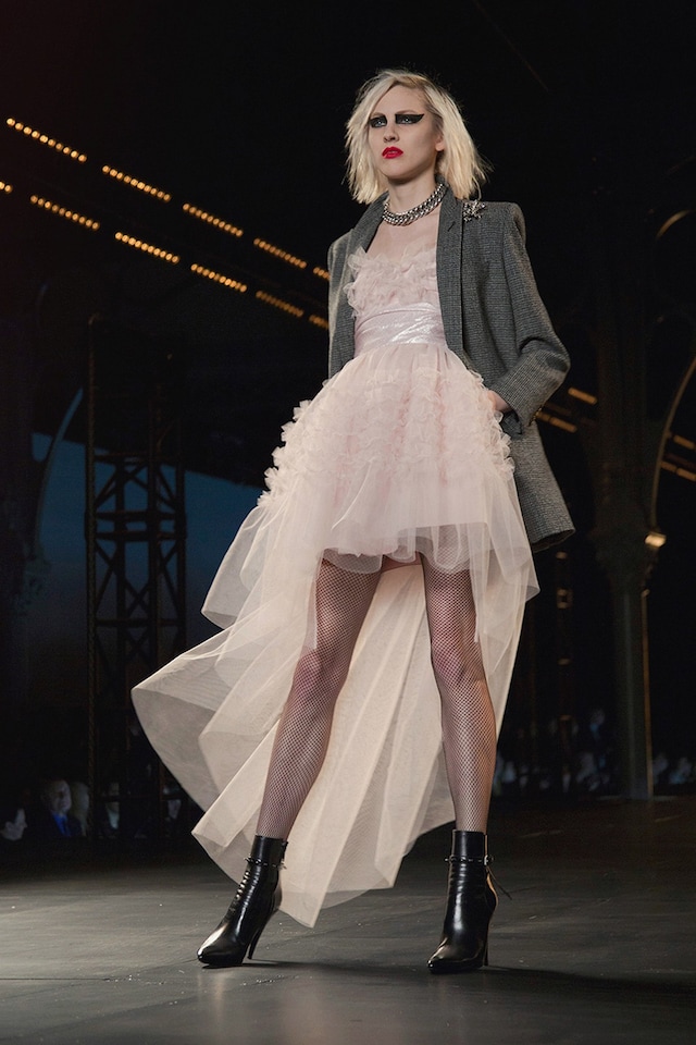 Saint Laurent AW15, Dazed runway, womenswear, Paris 5