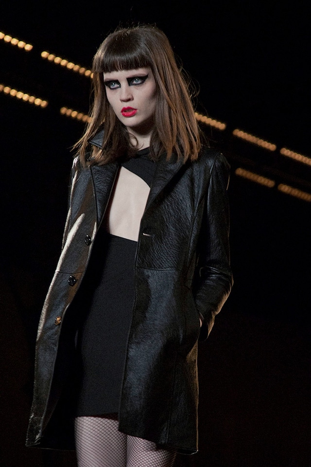 Saint Laurent AW15, Dazed runway, womenswear, Paris 3