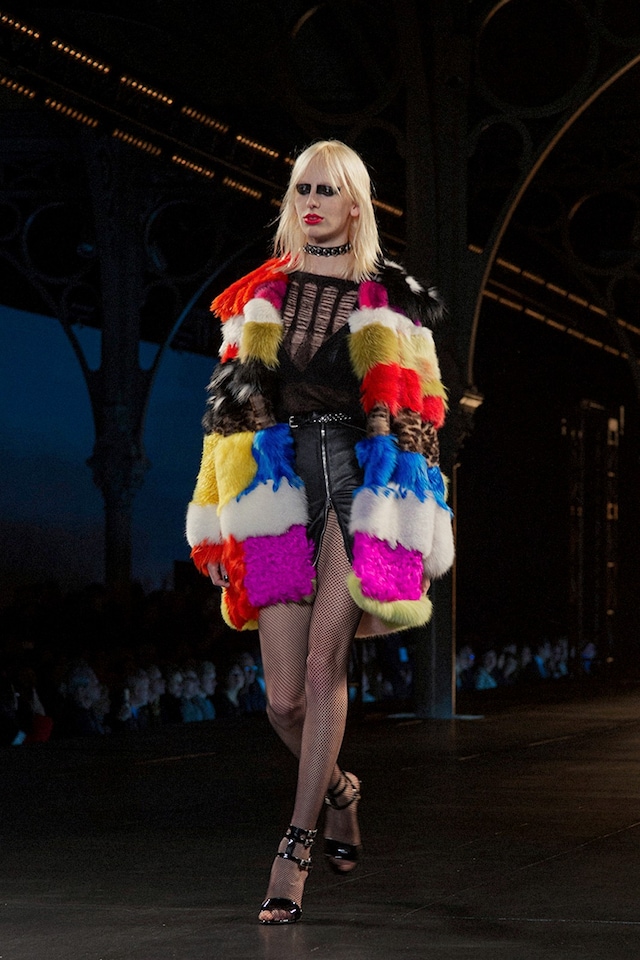 Saint Laurent AW15, Dazed runway, womenswear, Paris 1