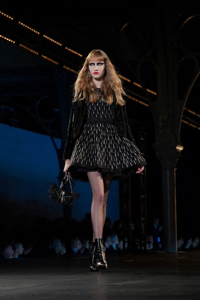 Saint Laurent AW15, Dazed runway, womenswear, Paris 12