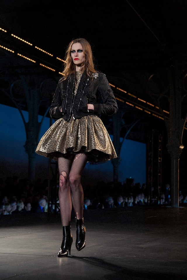 Saint Laurent AW15, Dazed runway, womenswear, Paris 15