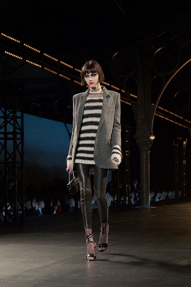 Saint Laurent AW15, Dazed runway, womenswear, Paris 17