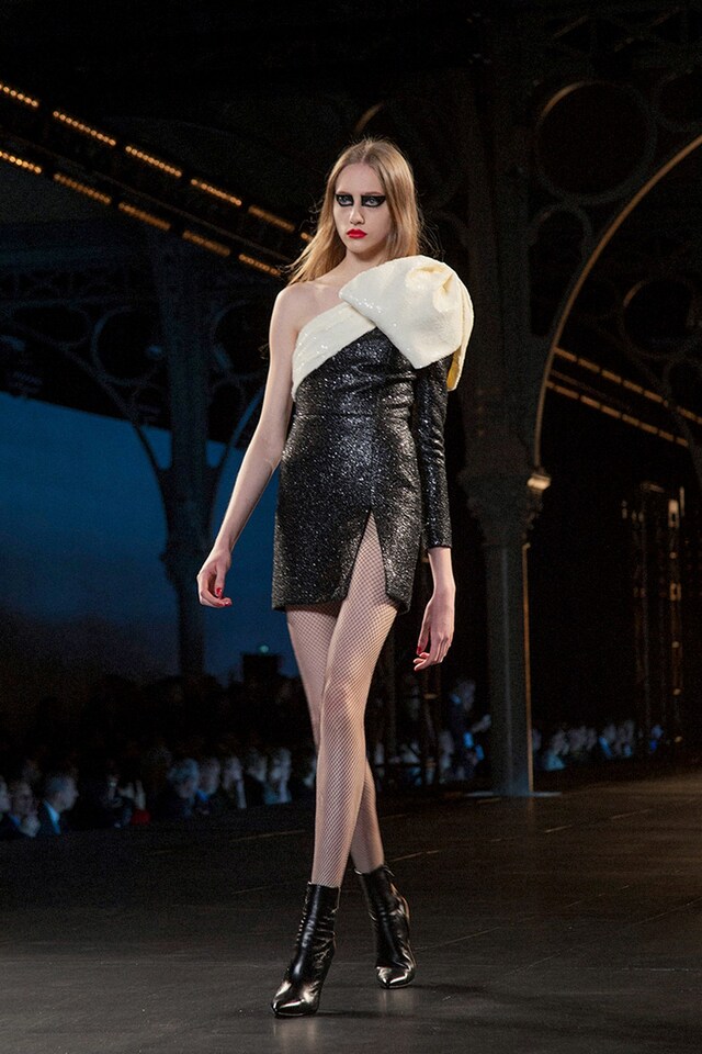 Saint Laurent AW15, Dazed runway, womenswear, Paris 19