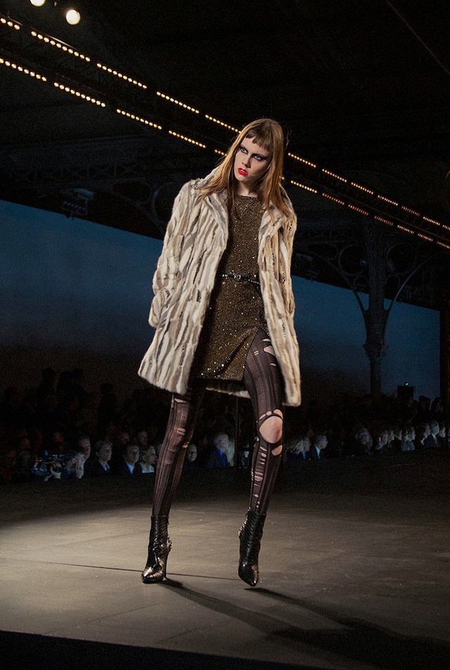 Saint Laurent AW15, Dazed runway, womenswear, Paris 20