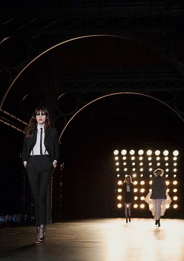 Saint Laurent AW15, Dazed runway, womenswear, Paris 28