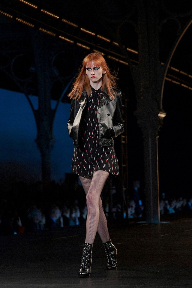 Saint Laurent AW15, Dazed runway, womenswear, Paris 23