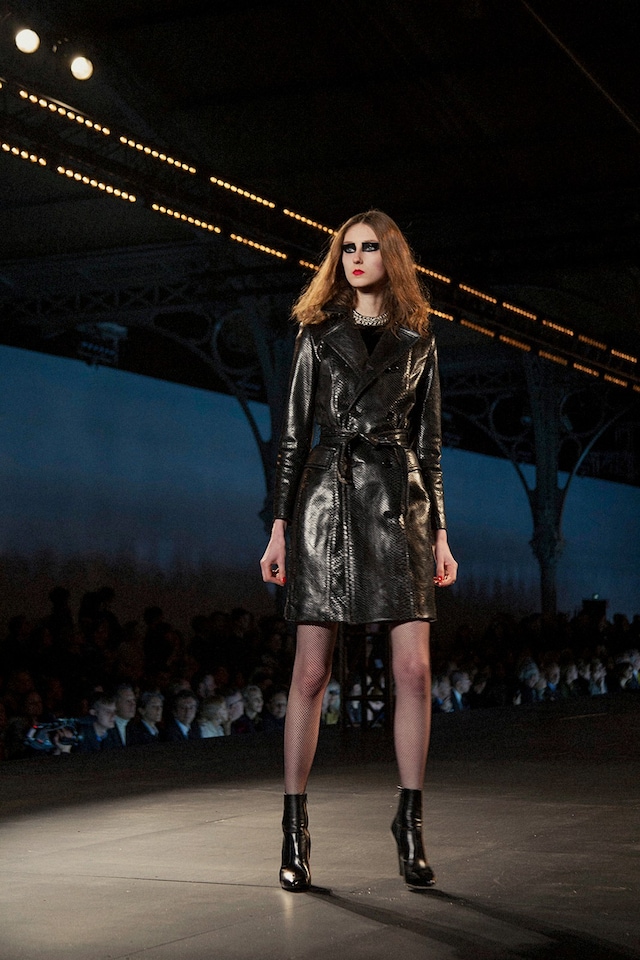Saint Laurent AW15, Dazed runway, womenswear, Paris 21