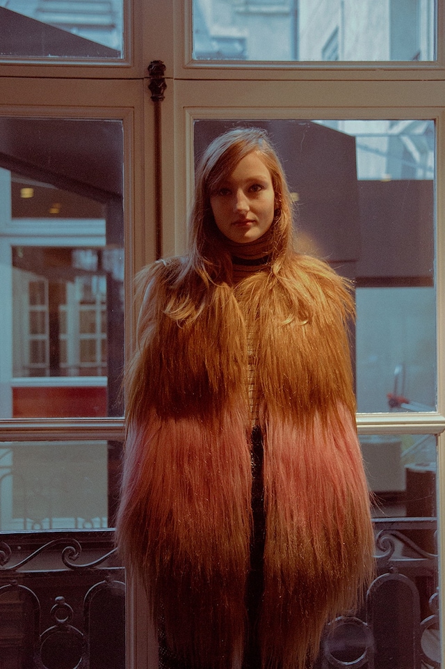 Sonia Rykiel AW15, Dazed, womenswear, faux fur stole 2
